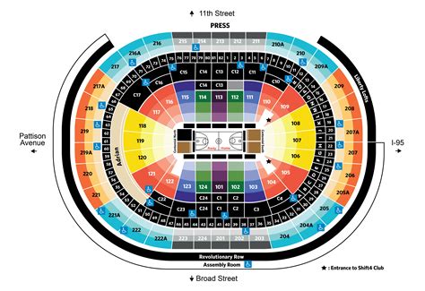 wells fargo center detailed seating chart|wells fargo center view my seat.